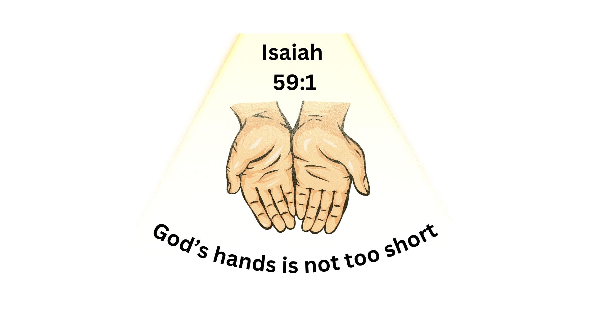 God’s hand is not too short